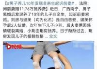 男子養(yǎng)兒10年發(fā)現(xiàn)非親生起訴前妻 真相讓男子痛不欲生