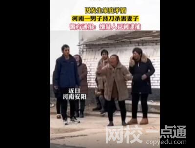 河南滑縣一男子持刀殺妻 已被批捕 始料未及真相簡(jiǎn)直太意外了