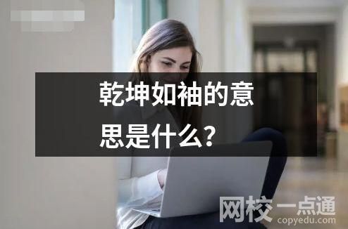 乾坤如袖的意思是什么？