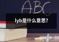 lyb是什么意思？