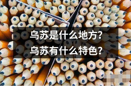 烏蘇是什么地方？烏蘇有什么特色？