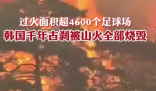 韓國千年古剎被燒毀 實(shí)在太恐怖了